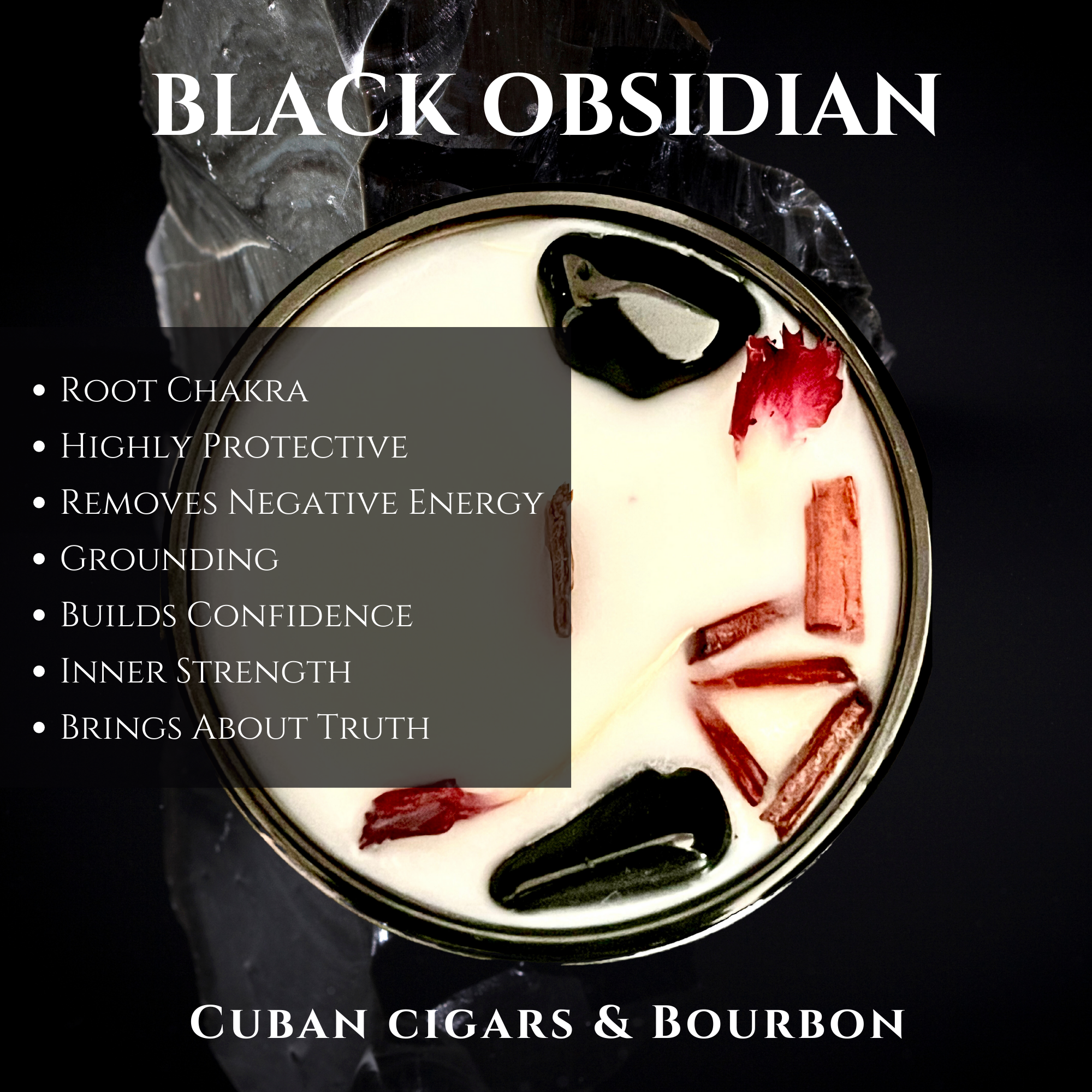 Alchemy7 | Cuban Cigars &amp; Bourbon - 2.5 oz Sample Candle: Defying Traditional Boundaries with Unisex Elegance