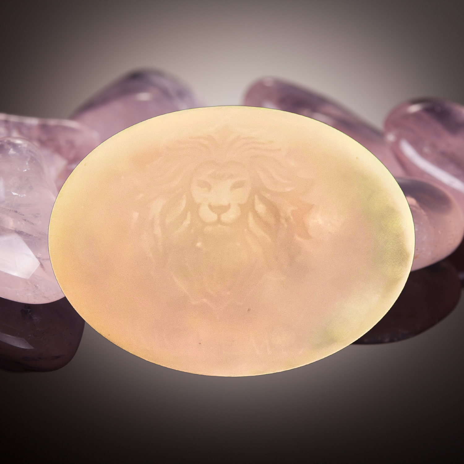 Alchemy7 | Amorai - Rose Quartz Crystal Soap for Self Love -Jabon with Shea Butter