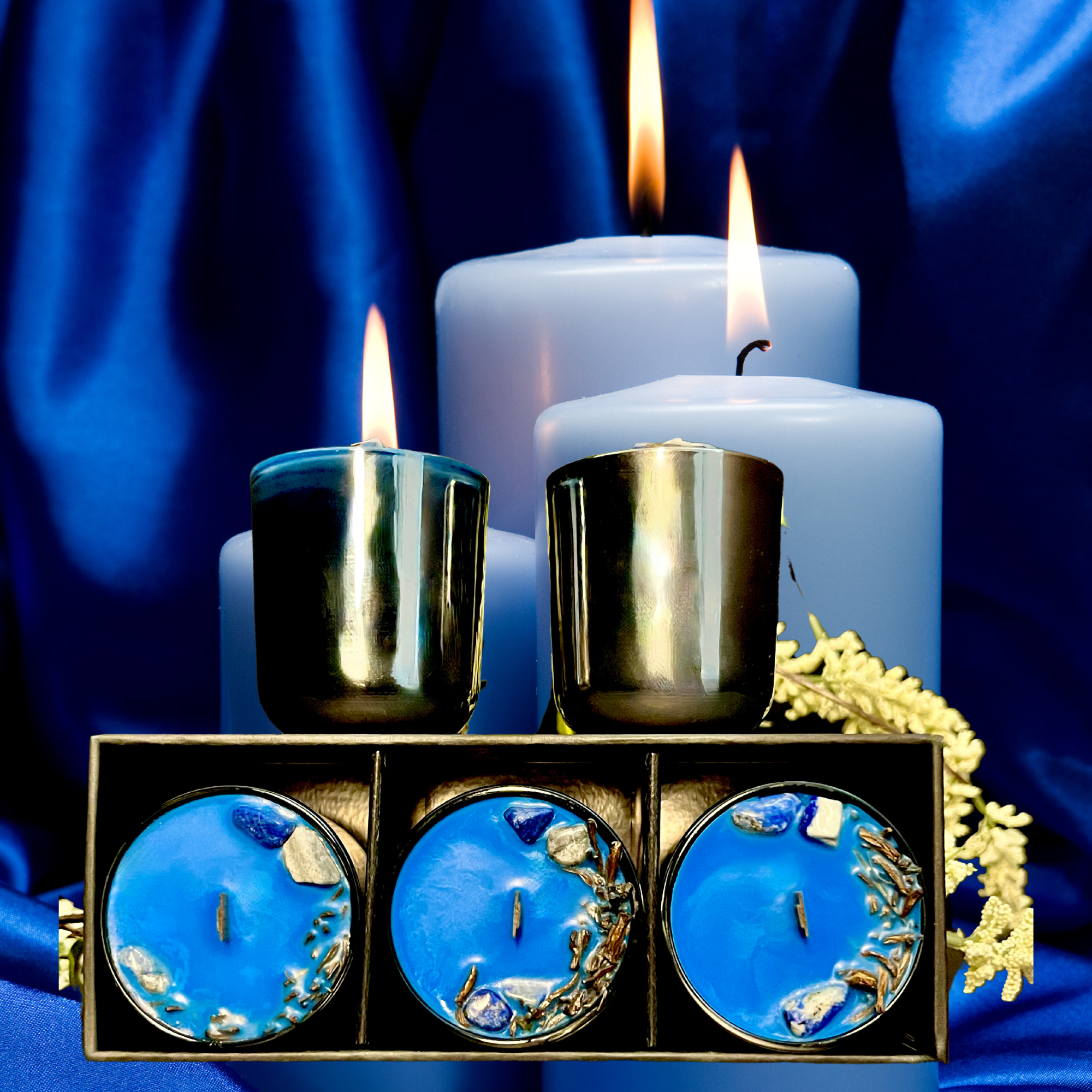 Alchemy7 | Mercury Retrograde - Sample Candle - Manifest Change and Clear Negative Patterns with Mercury Retrograde Candle