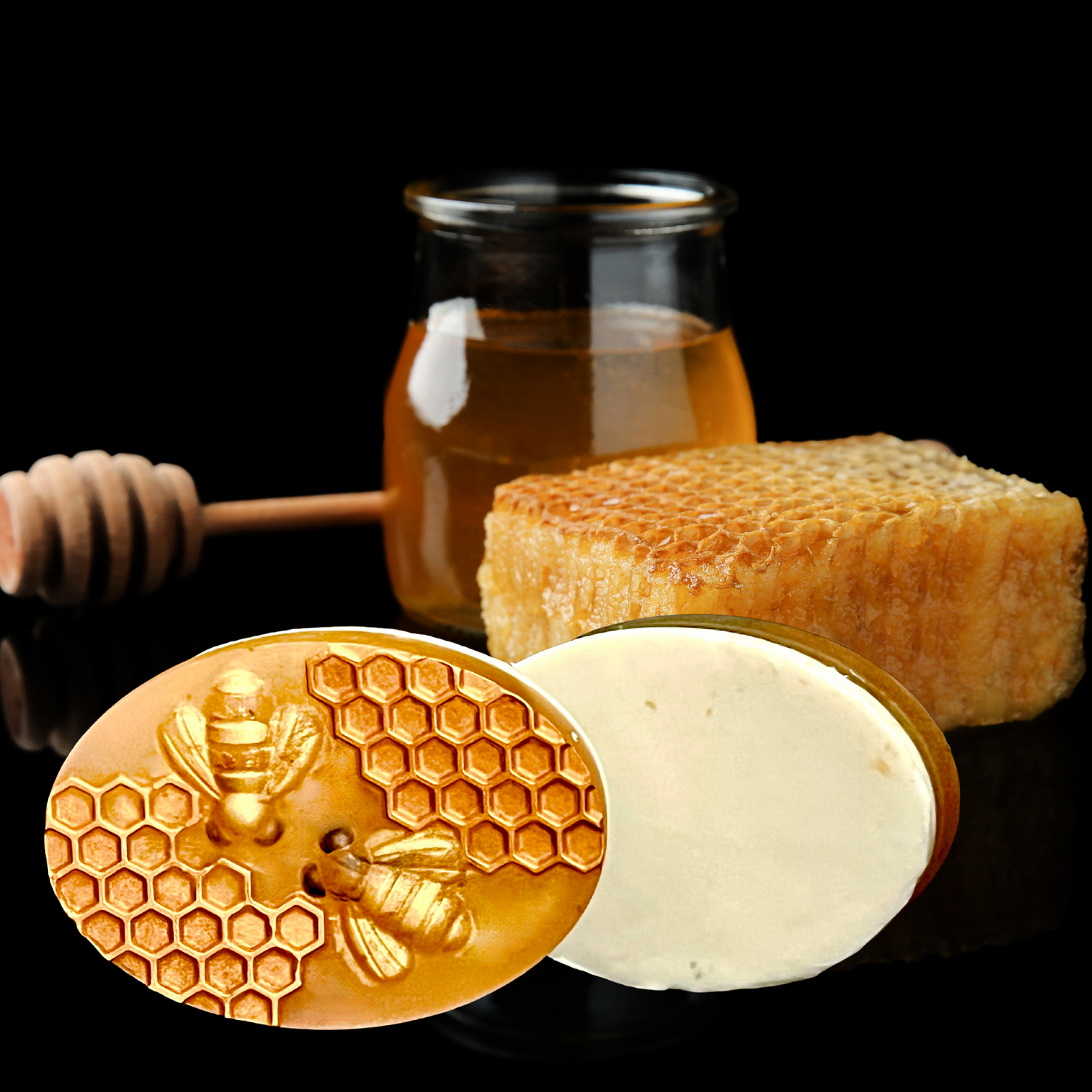 Alchemy7 | Honey Vanilla Oatmeal Shea Butter Soap - Luxurious Hydration and Gentle Exfoliation for Your Skin