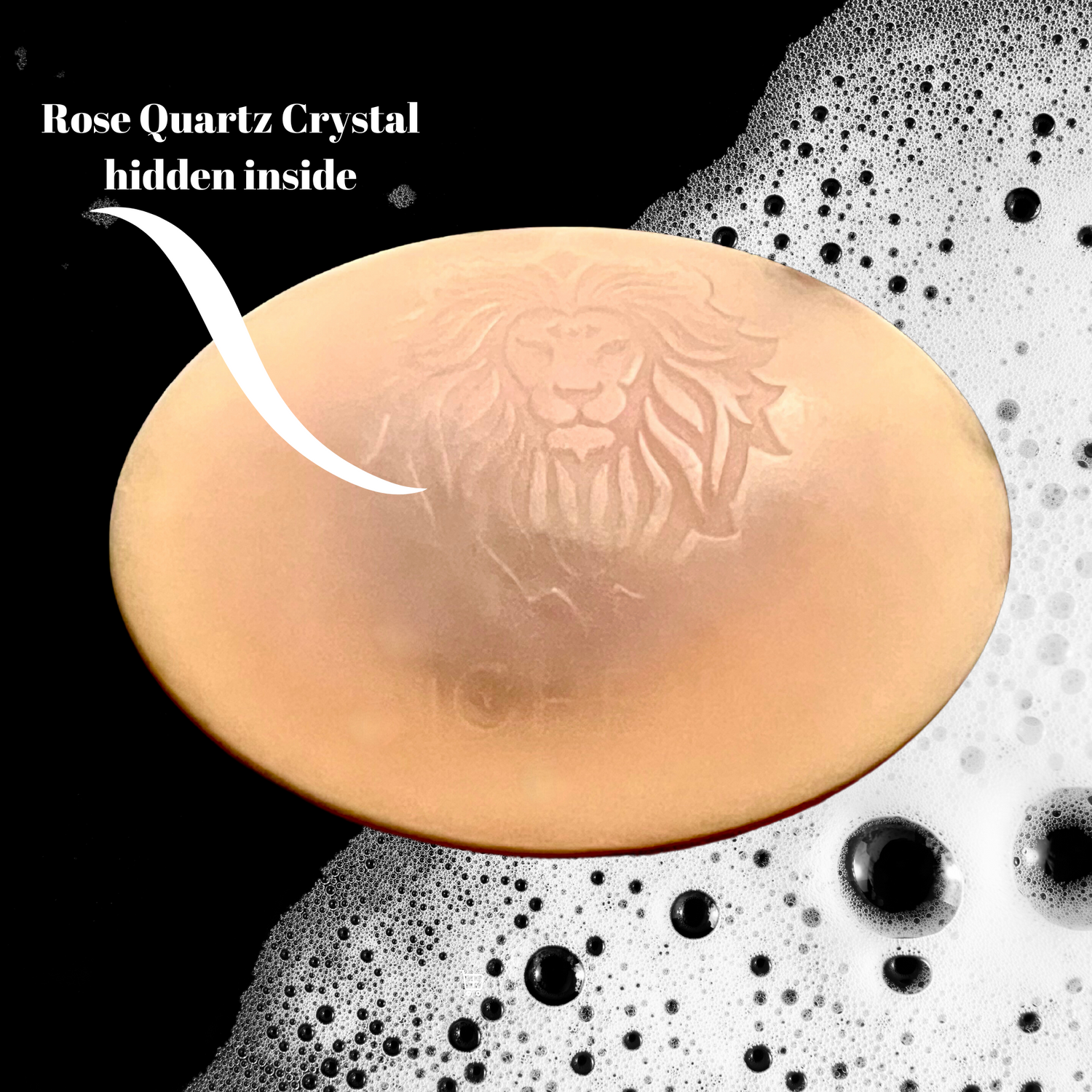 Alchemy7 | Amorai - Rose Quartz Crystal Soap for Self Love -Jabon with Shea Butter