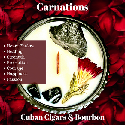 Cuban Cigars &amp; Bourbon  - 16 oz Candle