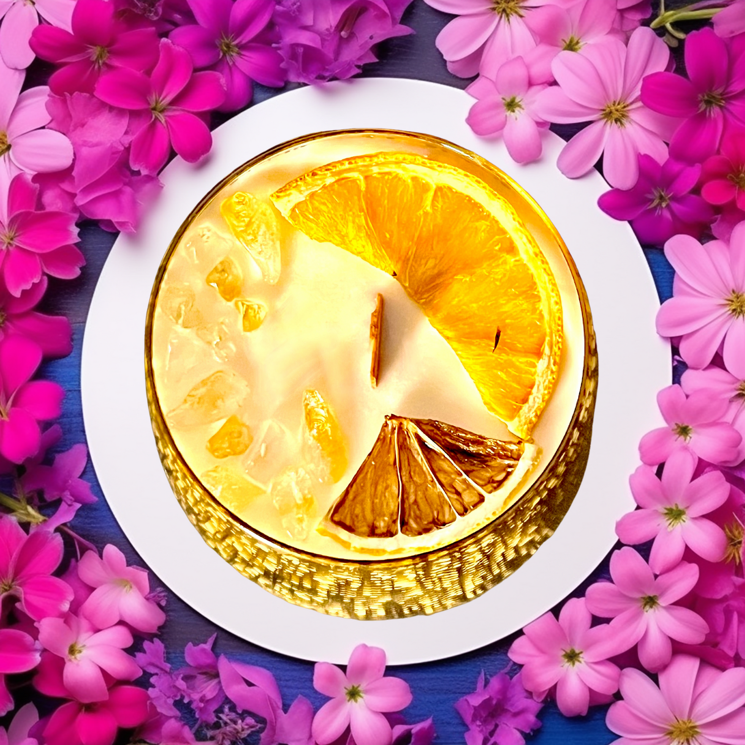 Alchemy7 | 12 oz Citrus Sol Candle: Uplift Your Space with Positive Energy and Cleansing Aromas