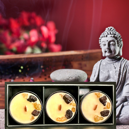 Alchemy7 | Blessed - 2.5oz Sample Candle: Frankincense &amp; Myrrh Aromas for Spiritual Harmony