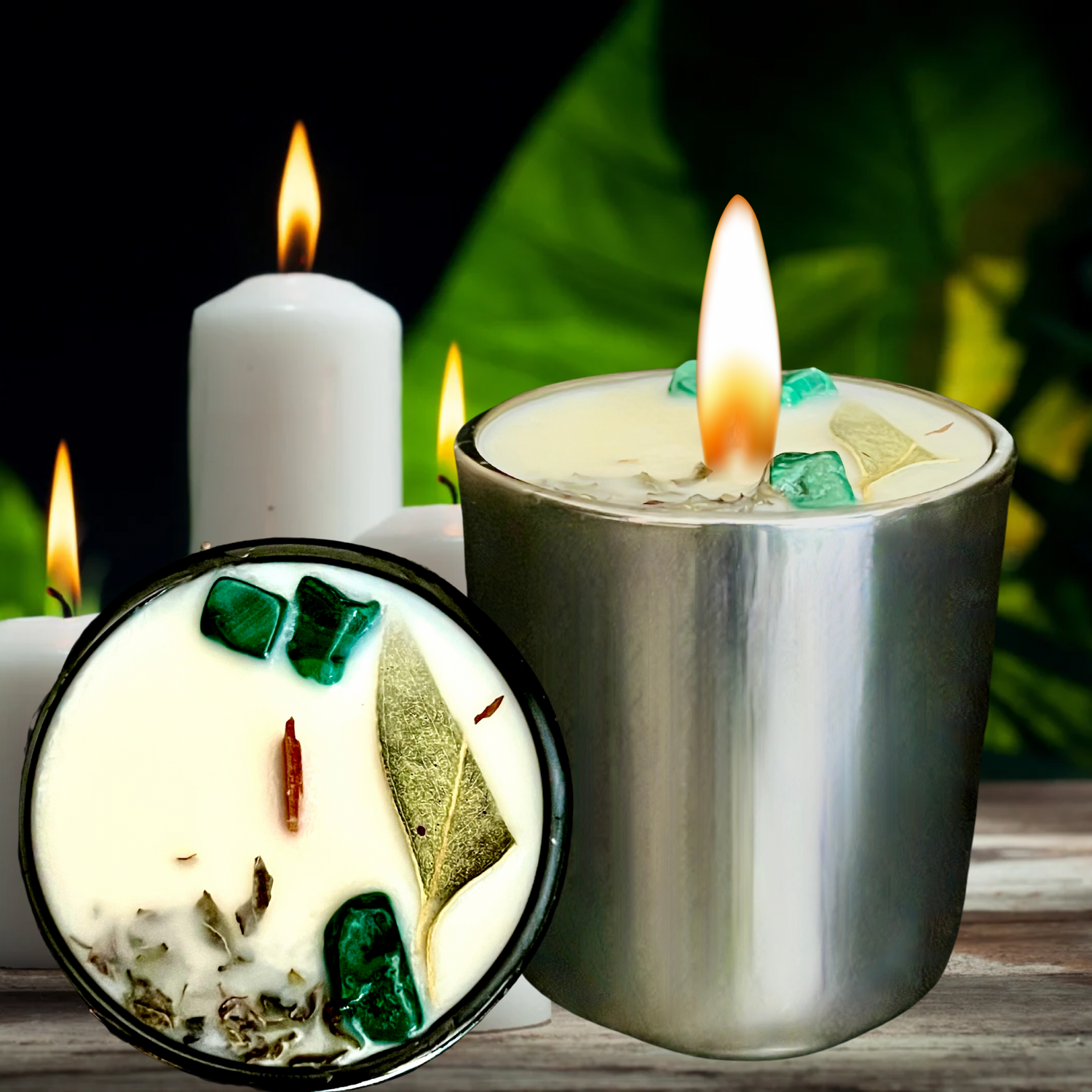 Breathe Intention Mini Candle