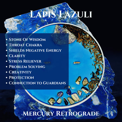 Alchemy7 | Mercury Retrograde - Sample Candle - Manifest Change and Clear Negative Patterns with Mercury Retrograde Candle