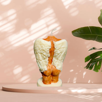 Alchemy7 | Sculptural Female Angel Candles: Manifest Divine Presence in Your Space